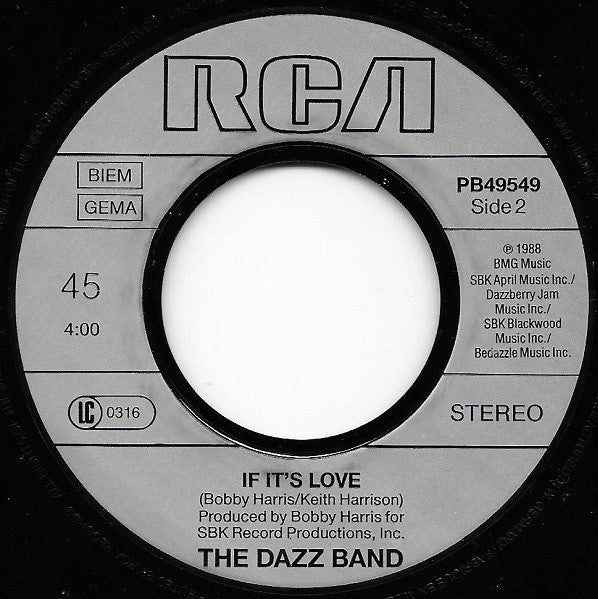 Dazz Band : Anticipation (7")