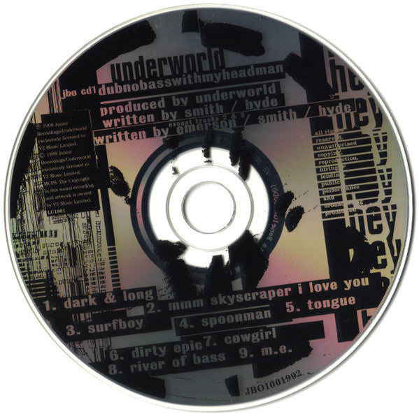 Underworld : Dubnobasswithmyheadman (CD, Album, RE)