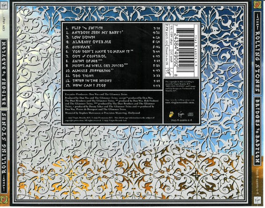 The Rolling Stones : Bridges To Babylon (CD, Album)