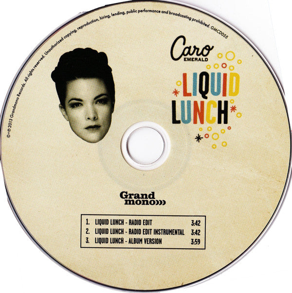 Caro Emerald : Liquid Lunch (CD, Single)