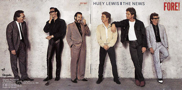 Huey Lewis & The News : Fore! (CD, Album)