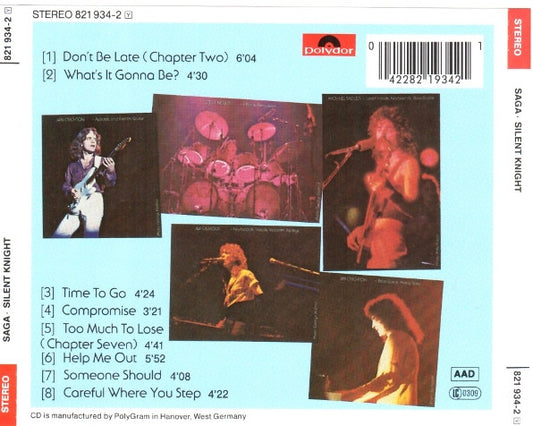 Saga (3) : Silent Knight (CD, Album, RE)