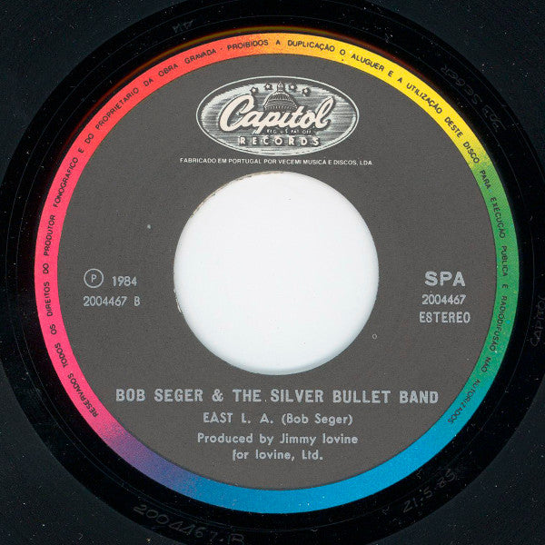 Bob Seger And The Silver Bullet Band : Understanding (7", Single)