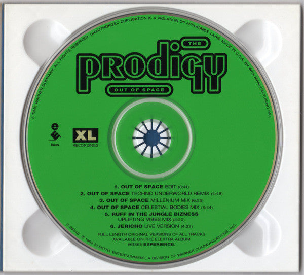 The Prodigy : Out Of Space (CD, Maxi, Dig)