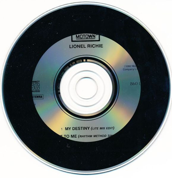 Lionel Richie : My Destiny (CD, Maxi)