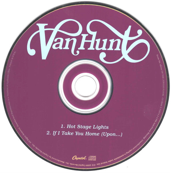 Van Hunt : Hot Stage Lights (CD, Single)