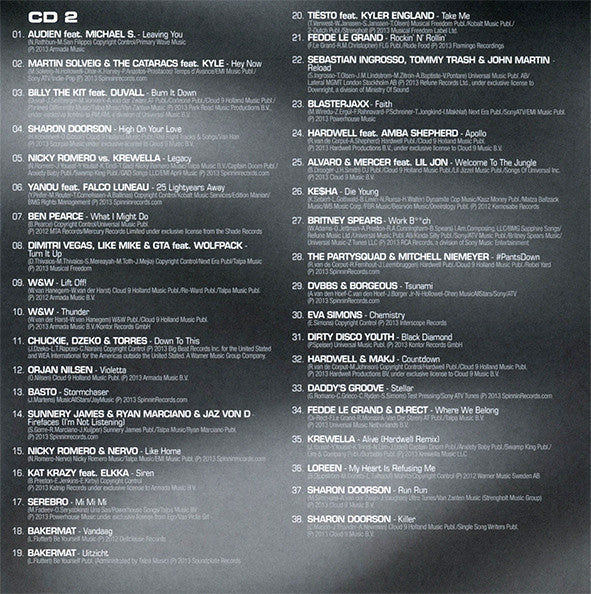 Ben Liebrand : Grandmix 2013 (3xCD, Mixed, Tex)