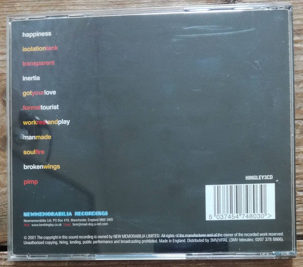 Tom Hingley : Soulfire (CD, Album)