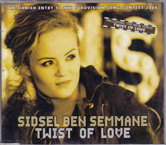 Sidsel Ben Semmane : Twist Of Love (CD, Single)