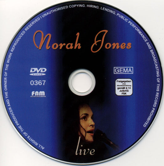 Norah Jones : Live (DVD)