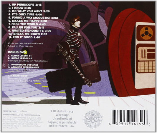 Drake Bell : It's Only Time (CD, Album + DVD)