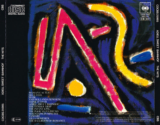 The Nits : Adieu, Sweet Bahnhof (CD, Album)