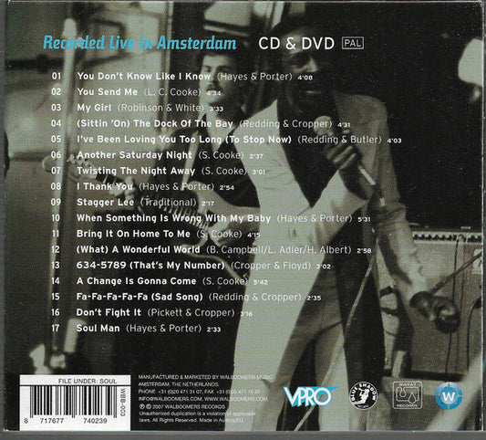 Arthur Conley & The Sweaters (5) : Recorded Live In Amsterdam (CD, Album + DVD)