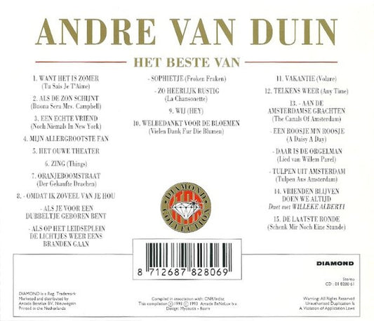 André van Duin : Het Beste Van Andre Van Duin (CD, Comp)