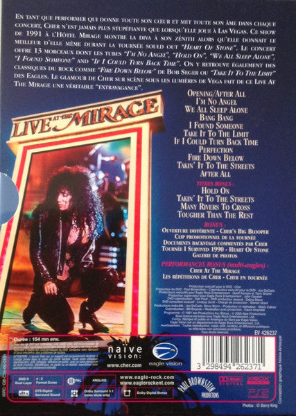 Cher : Extravaganza Live At The Mirage (DVD-V, PAL, Sli)