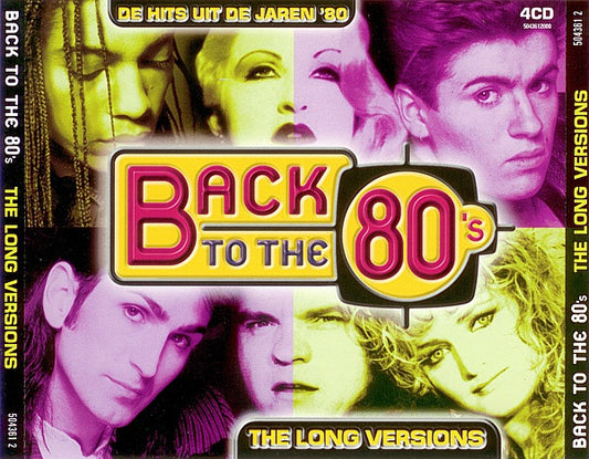 Various : Back To The 80's The Long Versions (De Hits Uit De Jaren '80) (4xCD, Comp)
