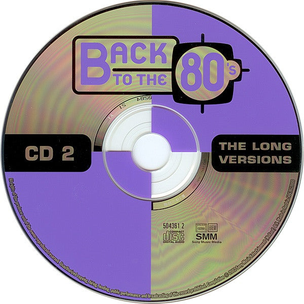 Various : Back To The 80's The Long Versions (De Hits Uit De Jaren '80) (4xCD, Comp)