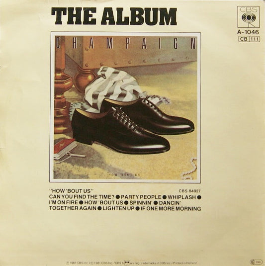 Champaign : How 'Bout Us (7", Single)