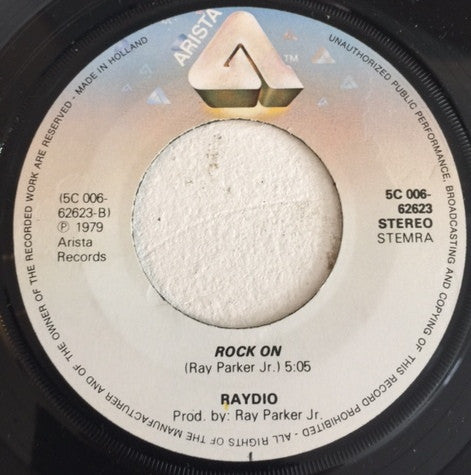 Raydio : You Can't Change That (7", Single)