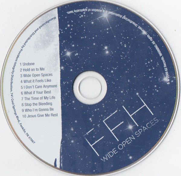 FFH (2) : Wide Open Space (CD, Album)