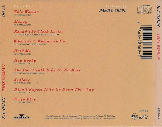 K.T. Oslin : This Woman (CD, Album)