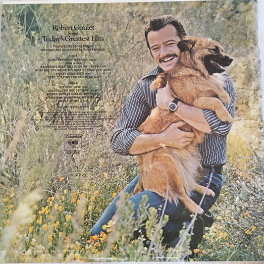 Robert Goulet : Robert Goulet Sings Today's Greatest Hits (LP, Album, RE)
