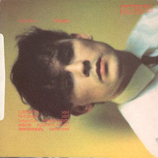 The Associates : Club Country (7", Single)