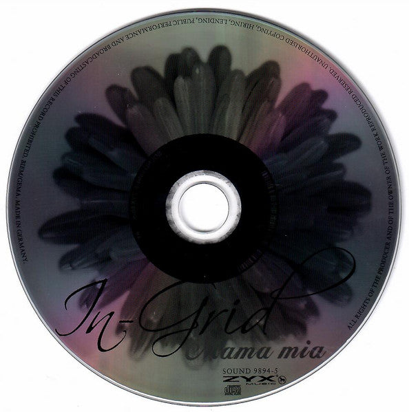 In-Grid : Mama Mia (CD, Promo)