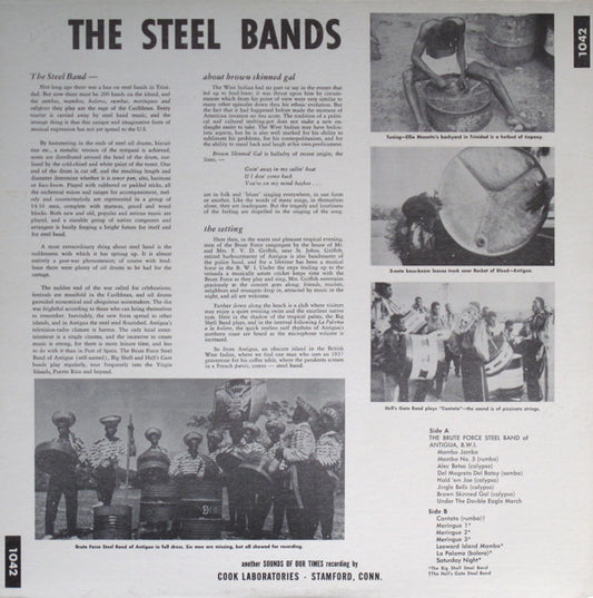 Various : Brute Force Steel Bands Of Antigua, B.W.I. (LP)