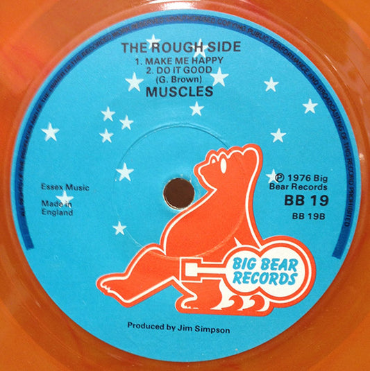 Muscles (2) : The Smooth Side / The Rough Side (7", Ora)