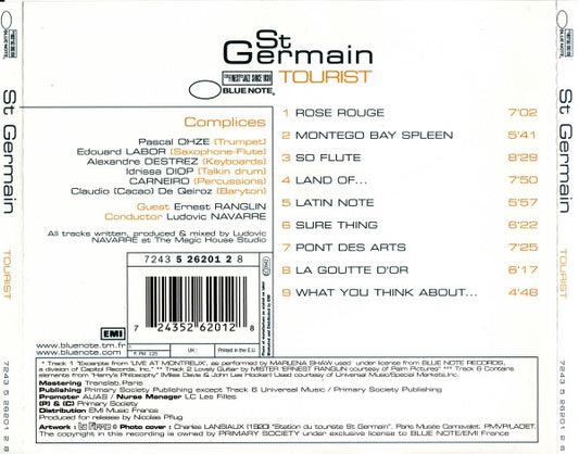 St Germain : Tourist (CD, Album)