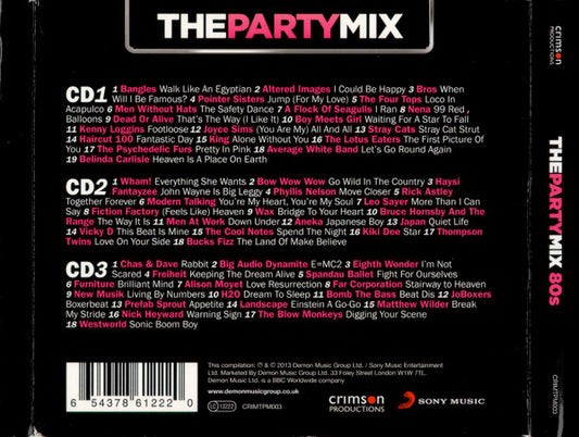 Various : The Party Mix 80s (3xCD, Comp, Dig)