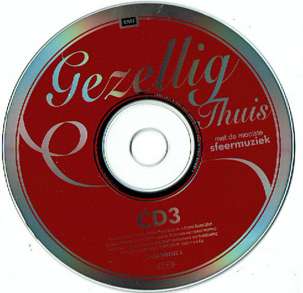 Various : Gezellig Thuis Met De Mooiste Sfeermuziek (3xCD, Comp)