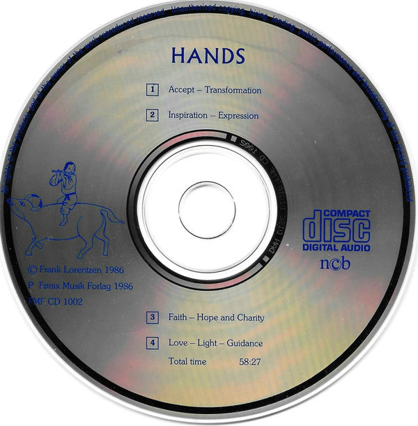 Frank Lorentzen : Hands (CD, Album)