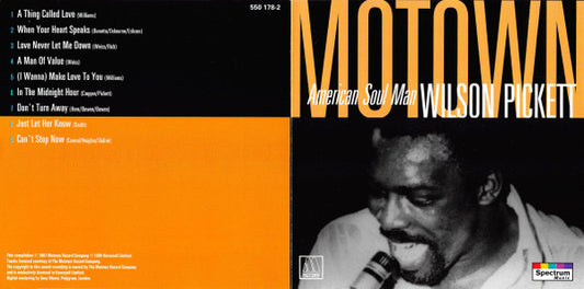 Wilson Pickett : American Soul Man (CD, Album, RE)
