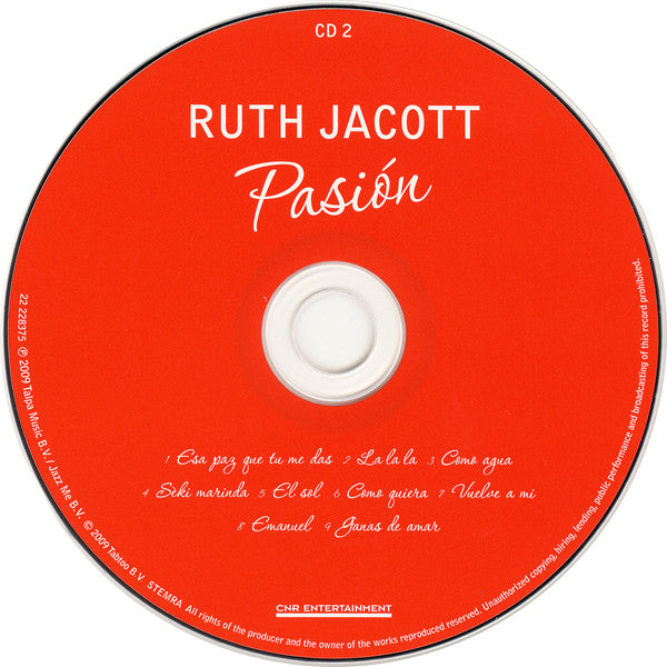 Ruth Jacott : Passie (2xCD, Album)