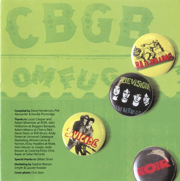 Various : I Love NY Punk! (CD, Comp)