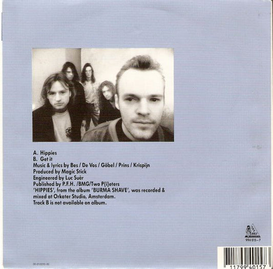Burma Shave : Hippies (7", Single)