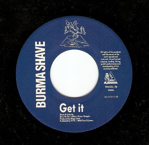 Burma Shave : Hippies (7", Single)