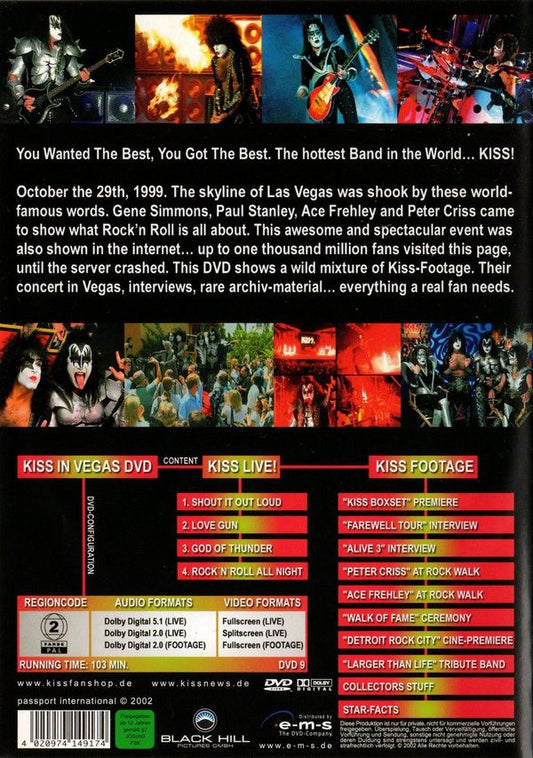 Kiss : In Vegas (DVD-V, PAL)