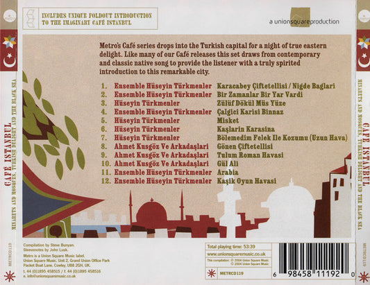 Various : Café Istanbul (Minarets And Mosques, Turkish Delight And The Black Sea) (CD, Comp)