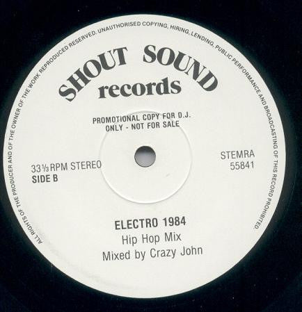 Various : Electro 1984 (12", Mixed, Promo)