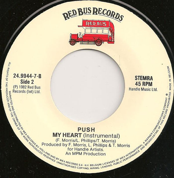 Push (8) : My Heart (7", Single)