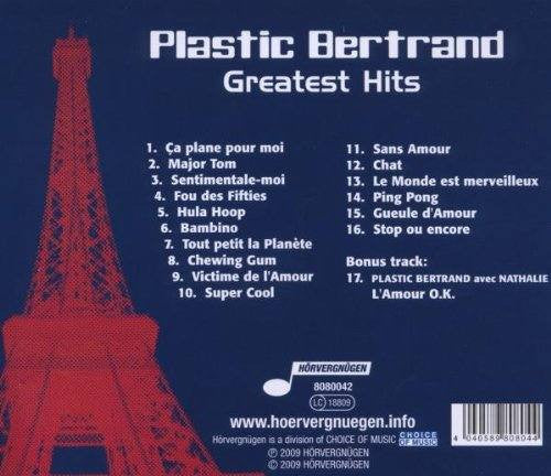 Plastic Bertrand : Greatest Hits (CD, Comp)