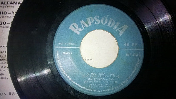 Manuel Dias : Amor De Pai (7", EP)