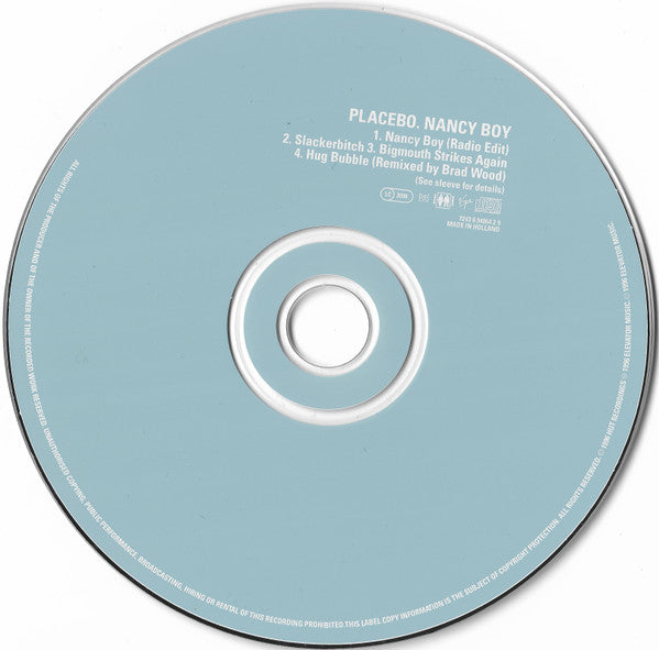 Placebo : Nancy Boy (CD, Single)