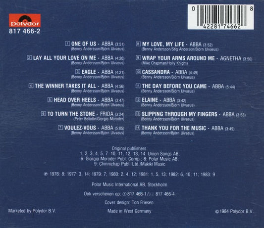 ABBA : From ABBA With Love (CD, Comp, RE)