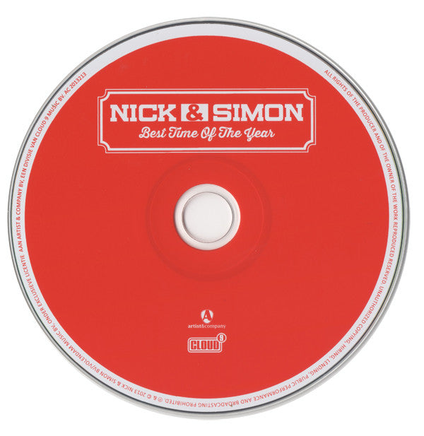 Nick & Simon : Best Time Of The Year (CD, Single)