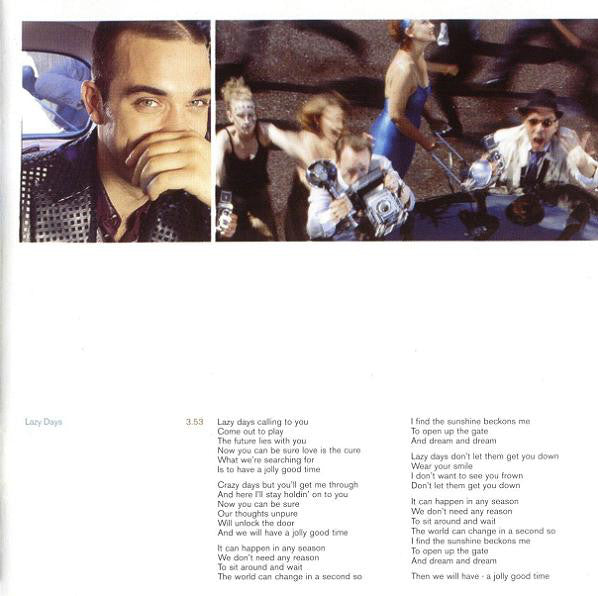 Robbie Williams : Life Thru A Lens (CD, Album)