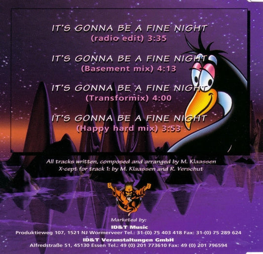 Micado : It's Gonna Be A Fine Night (CD, Maxi)